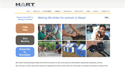 Desktop Screenshot of hartnepal.org